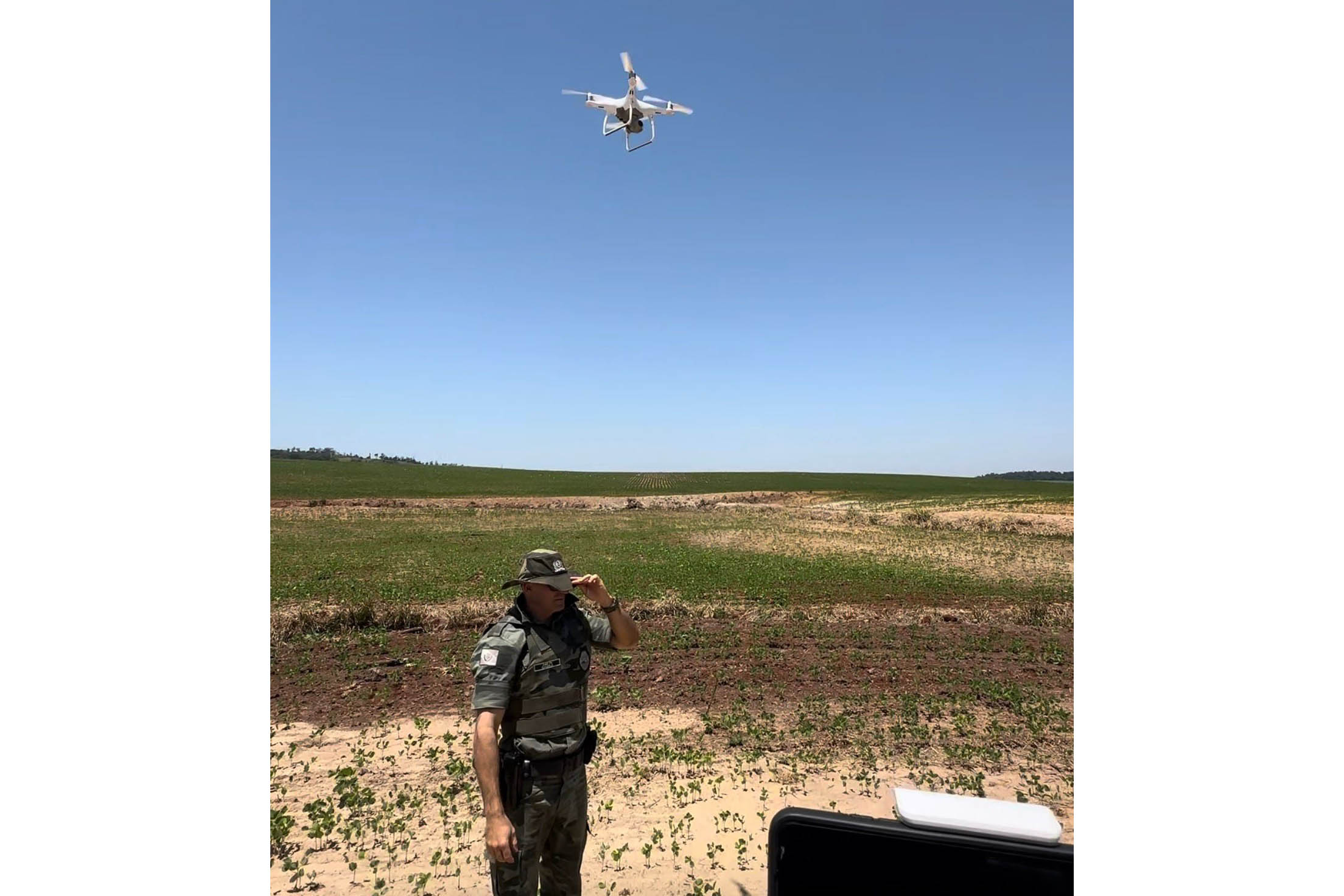 Satélite e drones elevam eficiência da PMPR contra crimes ambientais