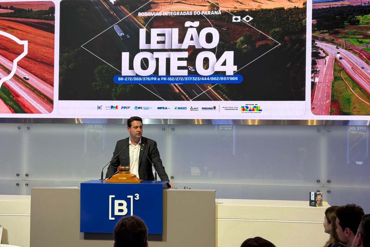 “Novas concessionárias vão investir R$ 7 bilhões por ano no Paraná”, afirma Ratinho Junior