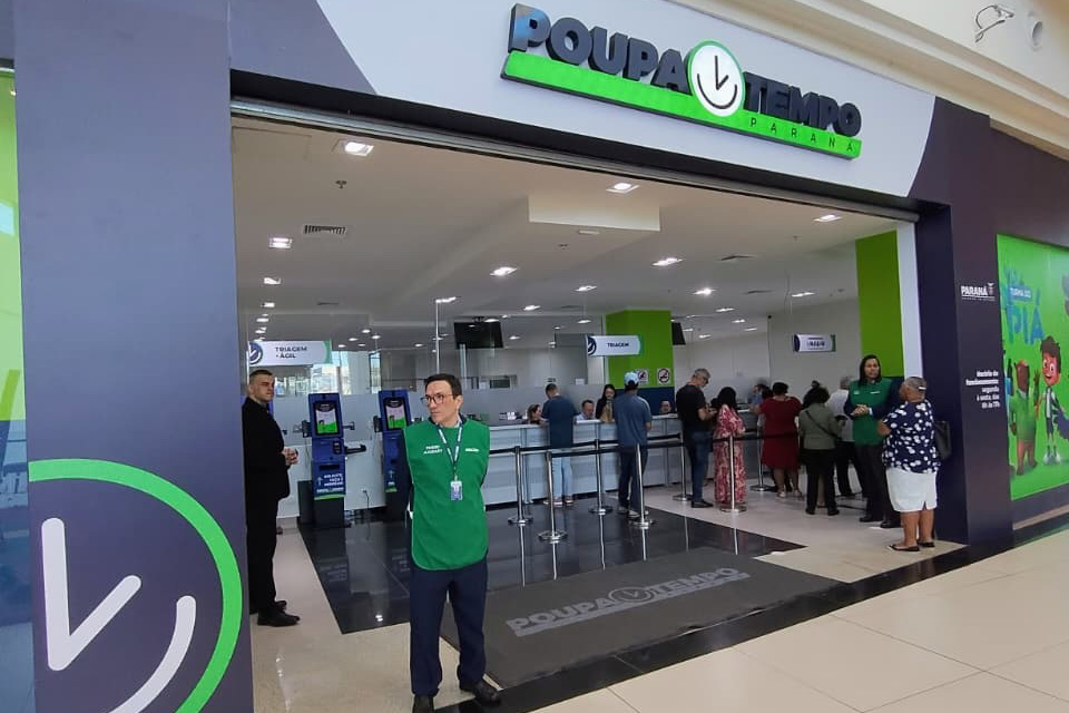 Poupatempo de Londrina, no Boulevard Shopping, abre atendimentos