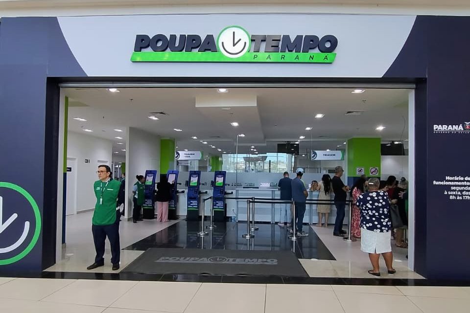 Poupatempo de Londrina, no Boulevard Shopping, abre atendimentos