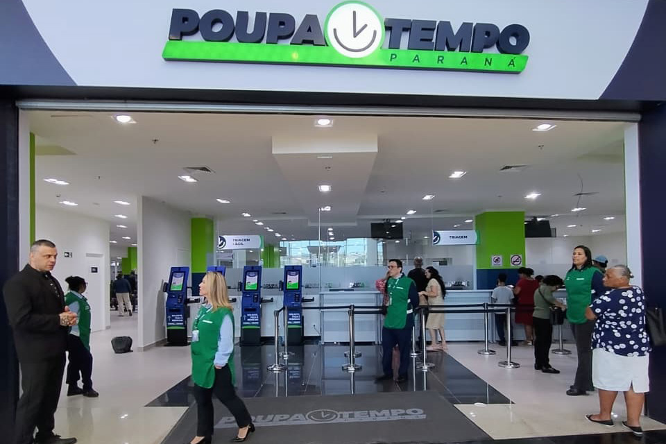 Poupatempo de Londrina, no Boulevard Shopping, abre atendimentos