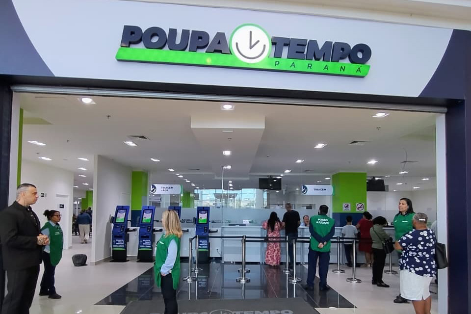 Poupatempo de Londrina, no Boulevard Shopping, abre atendimentos