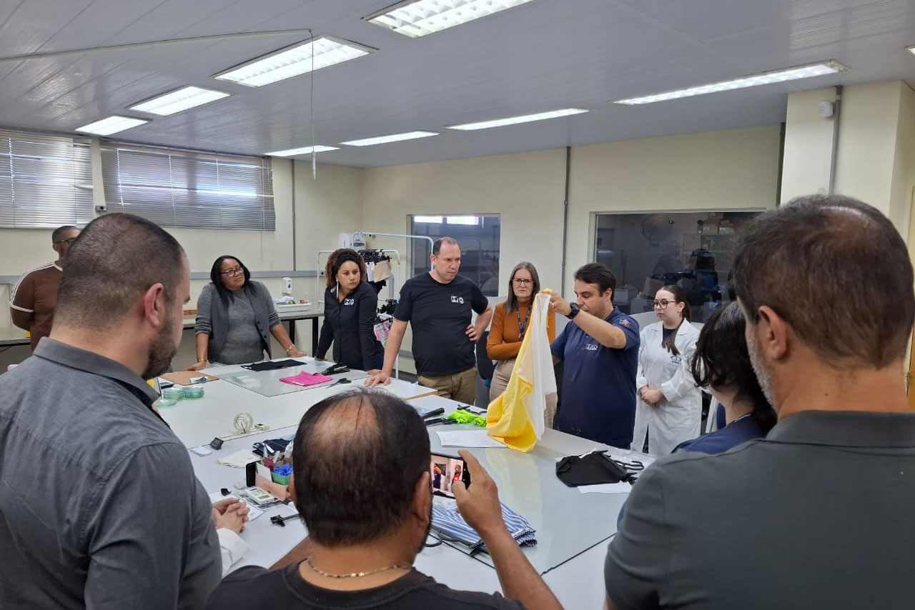 Referência nacional, Laboratório Têxtil de Londrina recebe capacitação do Inmetro